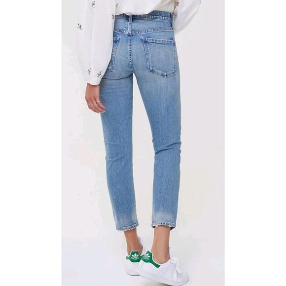 Citizens of Humanity Elsa Mid Rise Slim Fit Stretch Crop Jeans Sz 30 X 26" - Picture 2 of 11